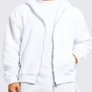 Excellente qualité hommes demi-zip thermique sweats à capuche 100% coton nouvellement conçu tricoté méthode de tissage techniques lavées - Product Image 4