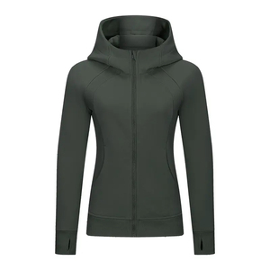 Nouvelle fermeture éclair personnalisée sweats à capuche pour femmes grande taille sweats à capuche pour femmes à bas prix entièrement personnalisation poche latérale du pakistan - Product Image 2