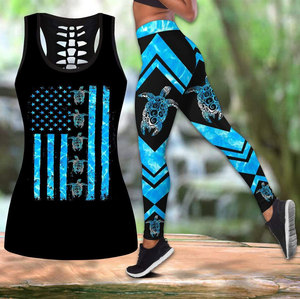 Traje de Yoga sin costuras para mujer, Top corto de realce + mallas, Sujetador deportivo para gimnasio - Product Image 1