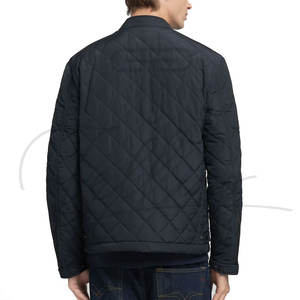 Chaqueta de Invierno Acolchada para Hombre, Estilo Urbano, de Alta Calidad, con Parches, Resistente al Viento, Transpirable, Tallas Grandes, Ecológica - Product Image 2