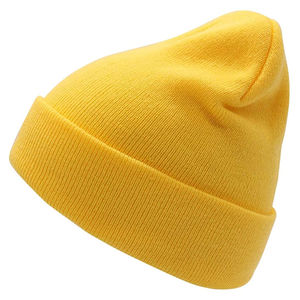 Beanie en tricot personnalisé OEM/ODM |   Chapeau d'hiver unisexe à revers avec broderie 3D et design dessiné à la main |   Casquette douce et chaude, idéale pour la plage et le quotidien, très prisée - Product Image 2