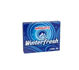 Chicle Multicolor WinterfreshS de Wrigley's, Paquete de 15 Unidades de 22g, en Botella y Caja, Sabor Afrutado, Envío Gratis - Product Image 6