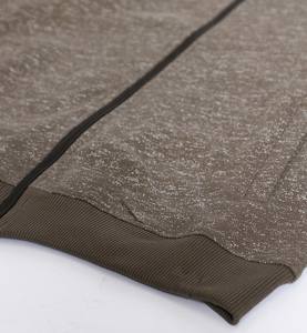 Venta al por mayor sudaderas con capucha de gran tamaño para hombre 100% algodón con cuello simulado bolsillos delanteros cremallera apertura básica tela texturizada sudaderas para hombre - Product Image 3