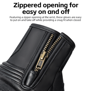 ถุงมือขี่มอเตอร์ไซค์แบบเต็มนิ้วระบายอากาศได้ดีกันลื่นกันความร้อน - Product Image 6