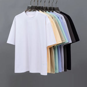 Camiseta de Mujer Clásica Informal de Poliéster y Algodón, de Punto, Ajustada, de Manga Corta, Cuello Cuadrado, Transpirable, de Secado Rápido, Lisa, Teñida - Product Image 6