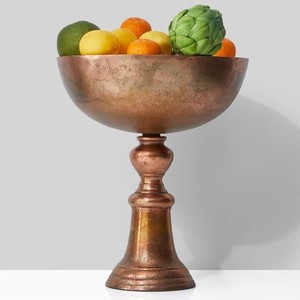 Cuenco con soporte para masa con curvas de Metal, utensilios de cocina, cuenco metálico, decoración del hogar, uso de boda de lujo, cuenco para servidor de frutas - Product Image 2