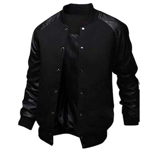 Haute qualité personnalisable Logo tache Varsity veste Premium broderie bouton col en v Letterman Baseball veste femmes disponible - Product Image 4