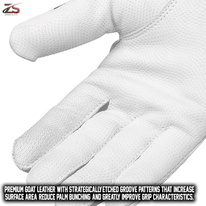 High Quality <b>Light</b> Weight Leather <b>Batting</b> Gloves Pakistan Wholesale Price Custom Logo Catcher Position Baseball Sports - Product Image 6