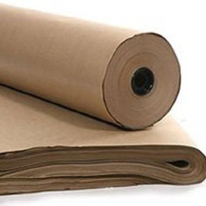 Rollo de Papel Kraft de Fábrica, Ancho Personalizado, Anti-Rizado de una Cara, Papel Artesanal Reciclable para Marcos de Fotos - Product Image 1