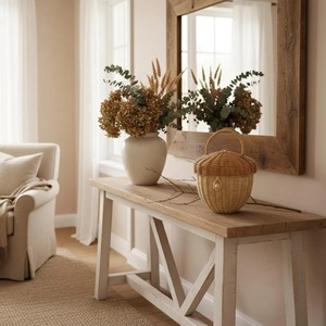 Cesta de ratán tejida a mano, cestas de almacenamiento hechas a mano, ratán natural, modernas, multifuncionales, hechas en Vietnam - Product Image 2
