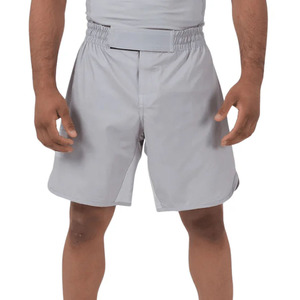 Pantalones cortos MMA personalizados de poliéster 100% para hombre, pantalones cortos de lucha de Kick Boxing Muay Thai sublimados sólidos para adultos, logotipo informal - Product Image 1