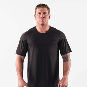 Camisetas de gimnasio de color sólido transpirable de alta calidad: ropa deportiva elegante para hombres para correr, entrenar y hacer ejercicio - Product Image 2