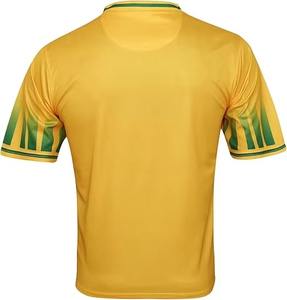Camiseta de fútbol unisex de Brasil Camiseta reversible de manga corta para fanáticos Tops Camiseta deportiva - Product Image 5