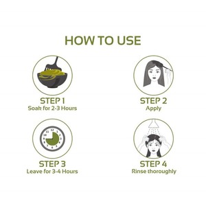 Neha Herbals Hair Color Hair Mehandi Hair Dye Color natural Calidad más vendida 55g Paquete de bolsa con Neem/Aloe Vera/Shikakai - Product Image 3