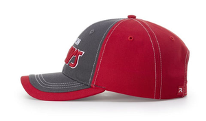 Custom Embroidery Richardson 275 5 Panel Charcoal Front Contrast Stitching <b>Waterproof</b> Polyester/Cotton Adjustable Baseball <b>Cap</b> - Product Image 2