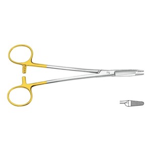 Soporte de aguja Olsen Hegar con tijeras, tijeras de sutura, tijeras dentales, instrumentos quirúrgicos de Rohail Industries - Product Image 6