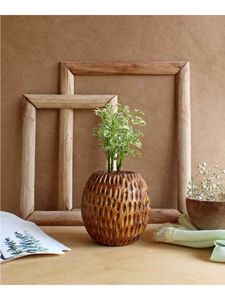 Jardinières en bois faites à la main Exportateurs en vrac d'Inde - Product Image 4