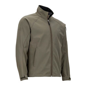 Veste Softshell pour homme de haute qualité personnalisable, 100% laine, pour le travail d'hiver, logo de sécurité de l'usine sur le devant - Product Image 5