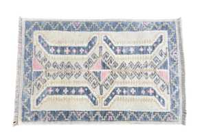 Hecho EN LA India Alfombras de lana fina hechas a mano Suave anudado a mano Tamaño personalizable 5x8 a 12x14 para oficina en casa y hoteles color vibrante - Product Image 4