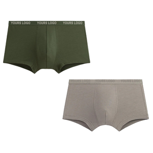 Ropa interior bóxer para hombre de algodón 100% a precio de fábrica, buena absorción, venta al por mayor, tallas personalizadas de tiro medio, proveedor directo de Vietnam - Product Image 1