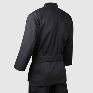 Conjunto de uniforme de Karate ligero unisex para adultos costuras reforzadas con posición frontal del logotipo - Product Image 4
