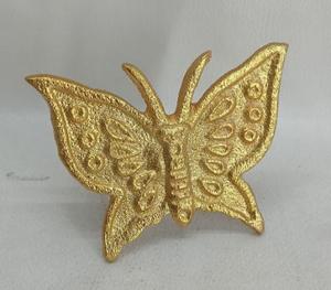 แหวนผ้าเช็ดปากชุบเงินลายผีเสื้อสำหรับโรงแรมร้านอาหาร - Product Image 1