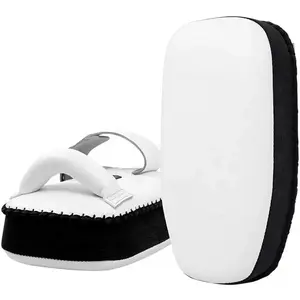 Parana Boxe Entraînement Kick pads Kick Boxing Strike Courbé Bras Pad Cuir synthétique Cuir Thai pad - Product Image 1