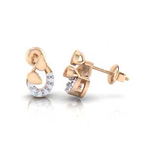 ต่างหูเพชรแท้ทองคำแท้ 14Kt/18Kt น้ำหนักรวม 14ct หลายสี - Product Image 3