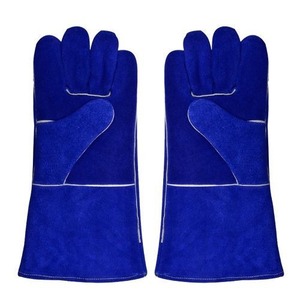 Guantes de soldadura de cuero de diseño personalizado antibacteriano última llegada material suave cómodo guantes de soldadura de alta calidad - Product Image 2