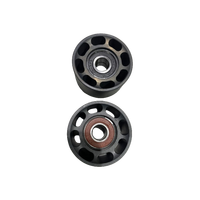 Pièces de moteur OEM ZCEC QSL9, Poulie tendeur 3978324 3933395, Poulie tendeur / Roue tendeur / Poulie de guidage / Engrenage tendeur, Kit de roue tendeur
