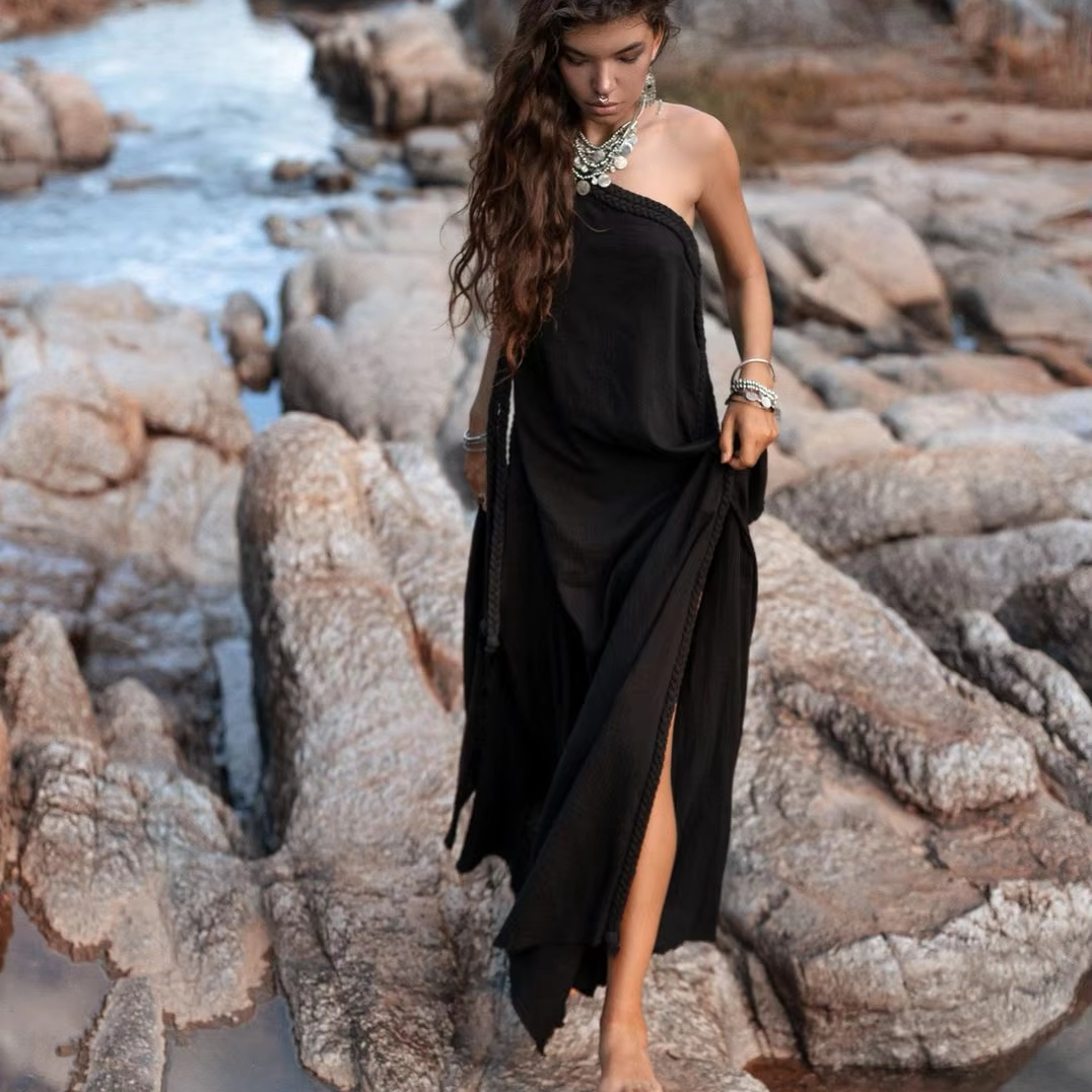 black ruched strapless dress Nala Side color:Pastel back opening Size:Women’s G 2026 Prom Dress Blue