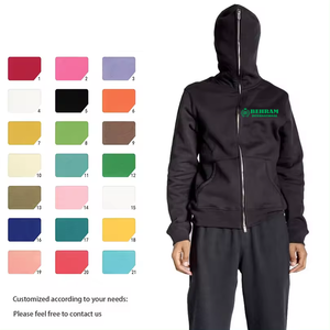 Meilleur fabricant de sweats à capuche et de sweat-shirts unisexes personnalisés à fermeture éclair intégrale, 100% coton, respirants, à séchage rapide, pour l'hiver - Product Image 6