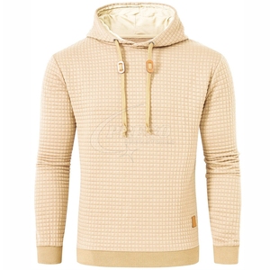 เสื้อฮู้ดผู้ชายผ้าฟลีซหนานุ่มสำหรับฤดูหนาว คุณภาพสูง แห้งเร็ว ระบายอากาศได้ดี สวมใส่สบาย น้ำหนัก 430 กรัม รับผลิตตามแบบ สั่งซื้อจำนวนมากได้ (OEM) - Product Image 3