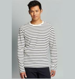 T-shirt à manches longues pour hommes Vêtements d'extérieur décontractés à séchage rapide T-shirt uni à manches longues respirant pour hommes d'été personnalisé - Product Image 4