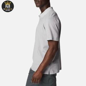 Nuevas camisetas Polo 100% de algodón orgánico para hombre, camisetas Polo personalizadas con logotipo bordado, camiseta suave de verano de alta calidad - Product Image 3
