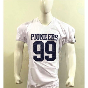 เสื้อฟุตบอลอเมริกันน้ำหนักเบาแขนสั้นมีหลายสีให้เลือกพิมพ์โลโก้ตามสั่ง - Product Image 5