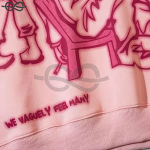 Sweat à capuche surdimensionné pour hommes, poids lourd, Streetwear, polaire 3D vintage délavée à l'acide pour l'hiver, pull sans ficelle, vente en gros - Product Image 5