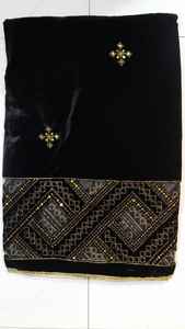 Women Plush Velvet <b>Shawls</b> <b>Ladies</b> Velvet Embroidered Winter <b>Shawls</b> <b>Ladies</b> Warm Velvet <b>Shawls</b> <b>Ladies</b> Velvet Party <b>Shawls</b> - Product Image 3