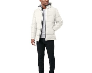 Veste matelassée unisexe en laine peignée, imperméable et respirante, style urbain, personnalisable, vente en gros, prix raisonnable - Product Image 4