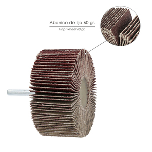 Disco Abrasivo Grana 60 Misura O/ 80 x 40 mm. - Product Image 3