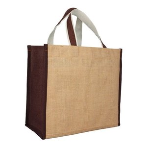 Logotipo personalizado de alta calidad 100% yute reciclado natural bolsa de compras cuerda de algodón fabricante directo de fábrica carta de Bangladesh - Product Image 2
