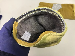 Gants de soudage en aluminium résistant à la chaleur de la meilleure qualité pour les feux d'artifice, cuir, sécurité industrielle, travail, soudage, lutte contre l'incendie - Product Image 5