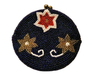 Monederos para Mujer y Niña, Mini Bolso con Cremallera Bordado a Mano, Colores Personalizables, Fiestas Navideñas por MD HANDICRAFTS - Product Image 1