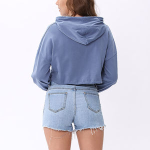 เสื้อกันหนาวแบบสวมหัวมีฮู้ดผ้าฟลีซหนาโอเวอร์ไซส์ทรงหลวมมีฮู้ดขนาดพลัสไซส์สไตล์สตรีท - Product Image 2