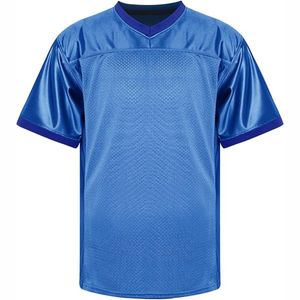 Camiseta de rugby de color y logotipo personalizado, uniforme de fútbol americano de malla de talla grande, camiseta de fútbol americano - Product Image 6