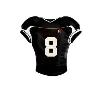 Meilleur prix 2025, uniforme de football américain respirant, grande taille, haute qualité, 100% polyester, vêtements de sport, vente flash - Product Image 2