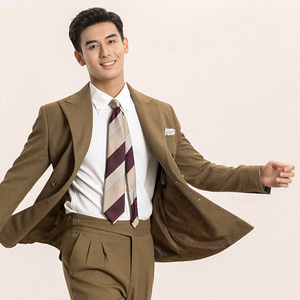 Blazer décontracté slim de créateur pour hommes pour mariage d'automne Autres occasions Vêtements d'extérieur en polyester respirant Imprimé imperméable Grande taille - Product Image 3