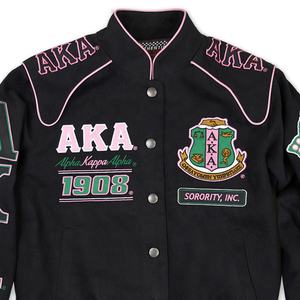 Veste de baseball oversize pour hommes, style décontracté, nouveau style, manches en cuir, lettres, veste universitaire, XS, option en gros, vierge - Product Image 3