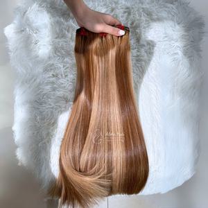 Article chaud Cuticule Alligné Super Vente Journée De La Femme Doux Pas Cher Os Droit Extensions De Cheveux Humains Cabelo Humano Genius Trame - Product Image 5