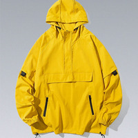 Hoge Kwaliteit Tech Wear Windjack Stijl Jas Modieuze Capuchon Duurzaamheid Waterdichte Cyberpunk Tactische Jassen Me